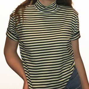Green Stripe Top